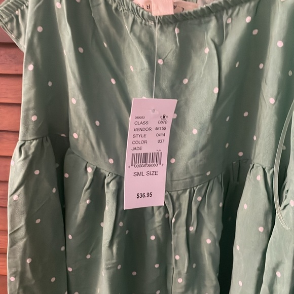 Pacsun- Small S- L.A. Hearts - Jade dress - Picture 3 of 4